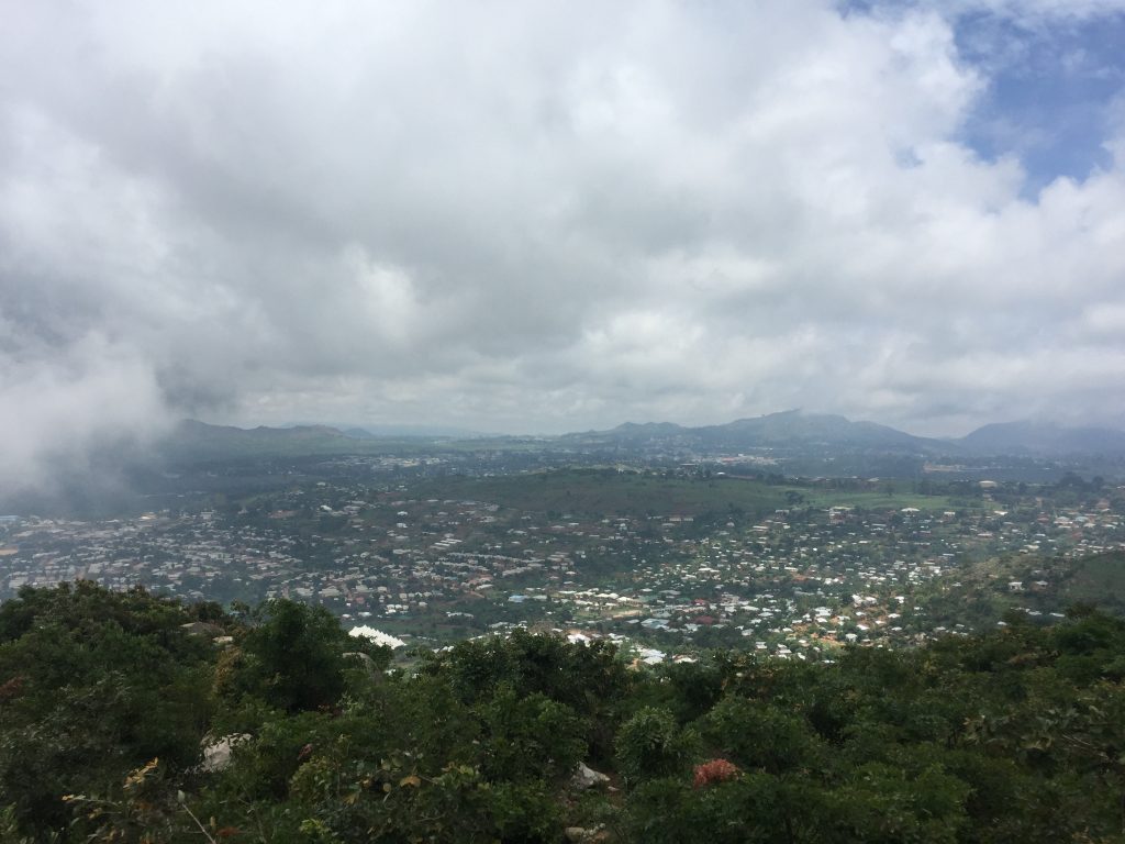 The view from the top of Mount Soche